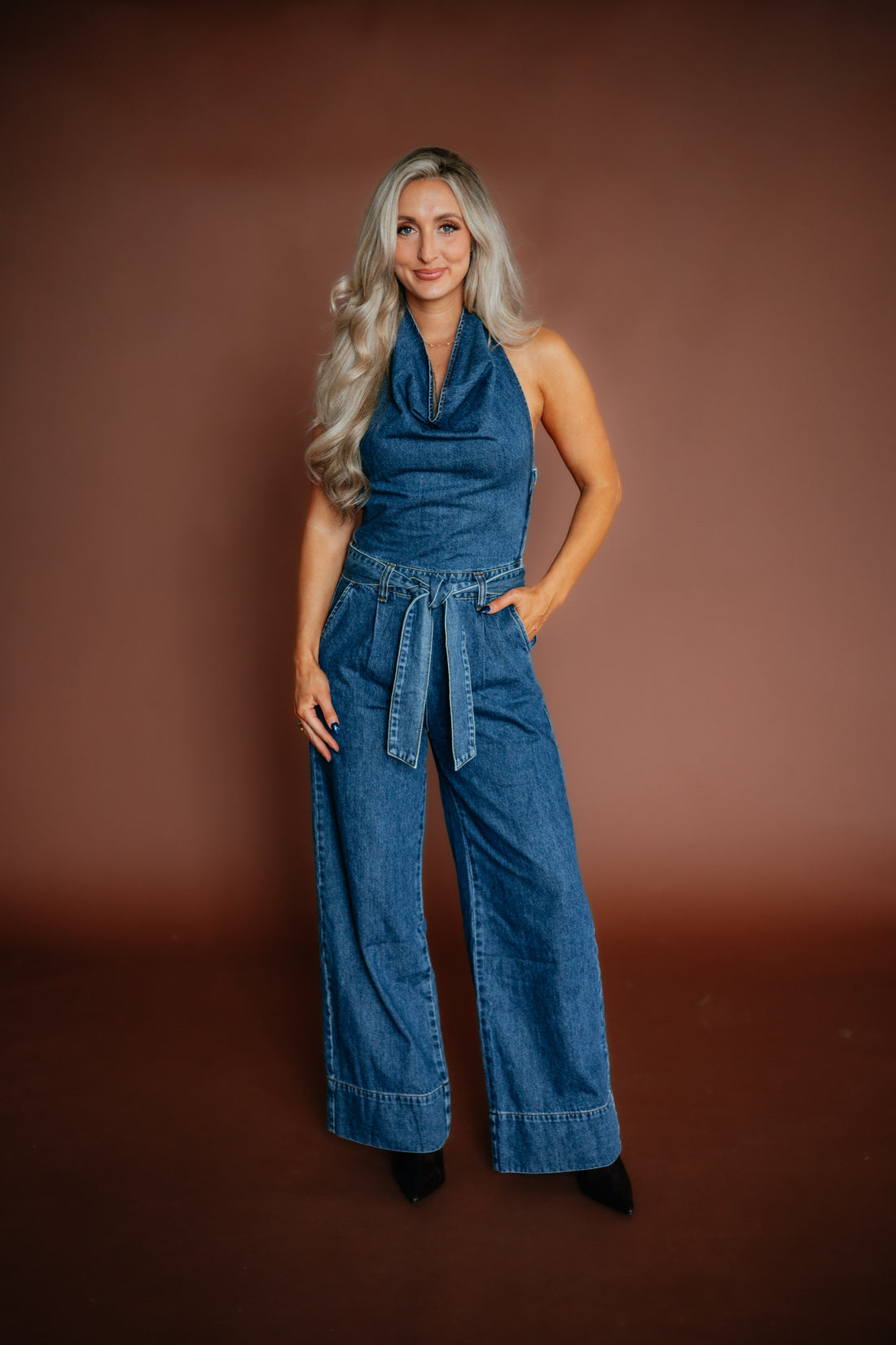 Rayleen Denim Jumpsuit