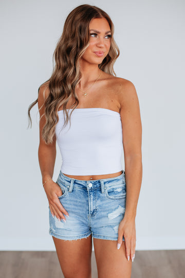 Nelly Basic Top - Ivory