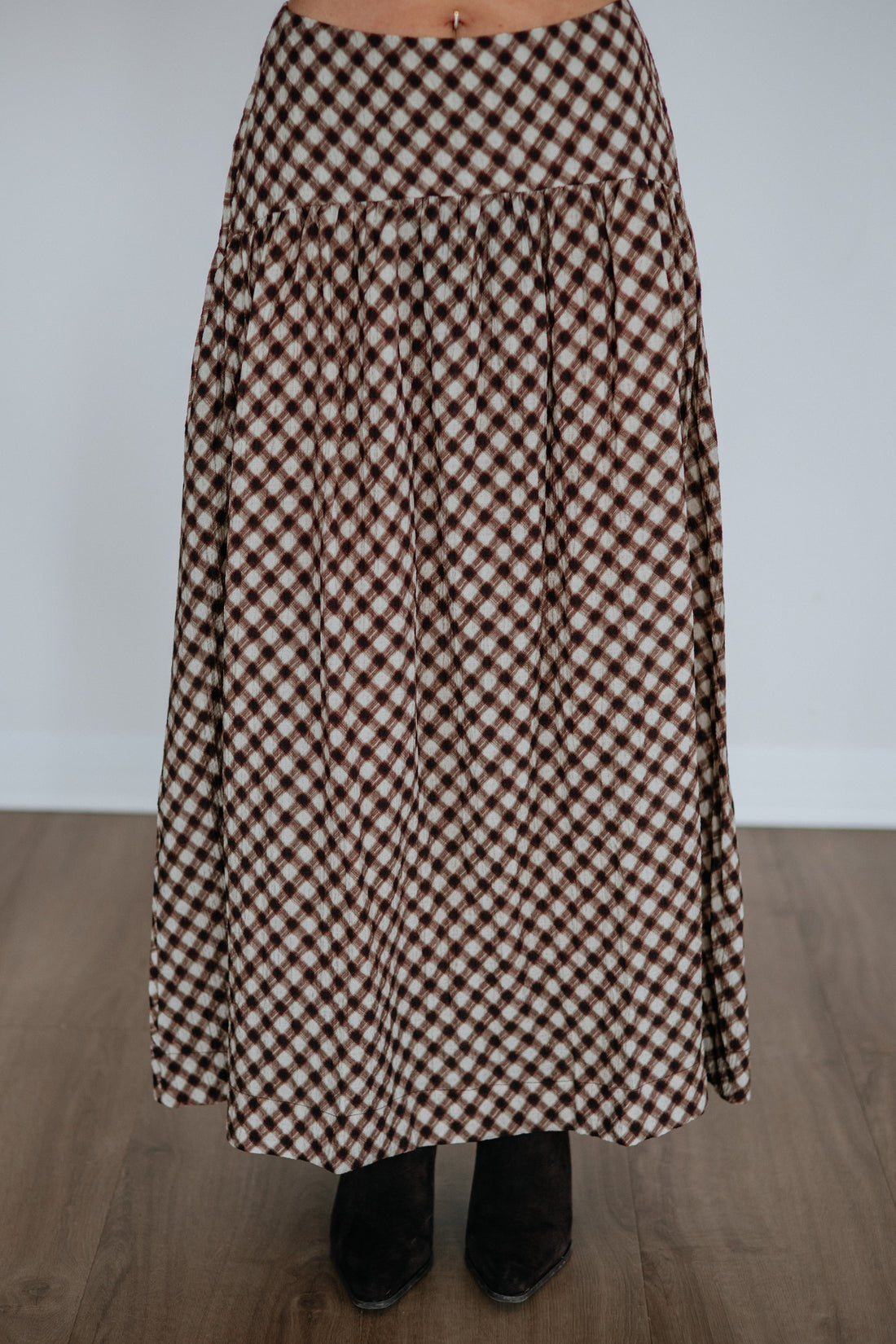 Elle Gingham Skirt