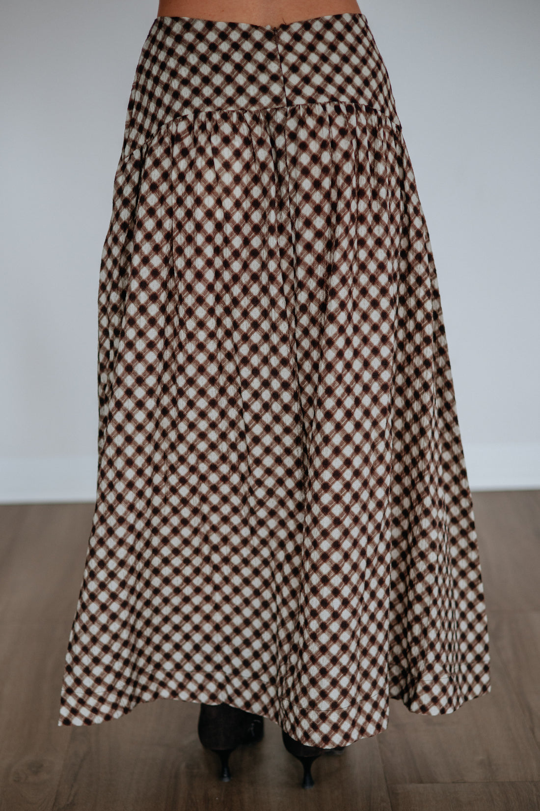 Elle Gingham Skirt
