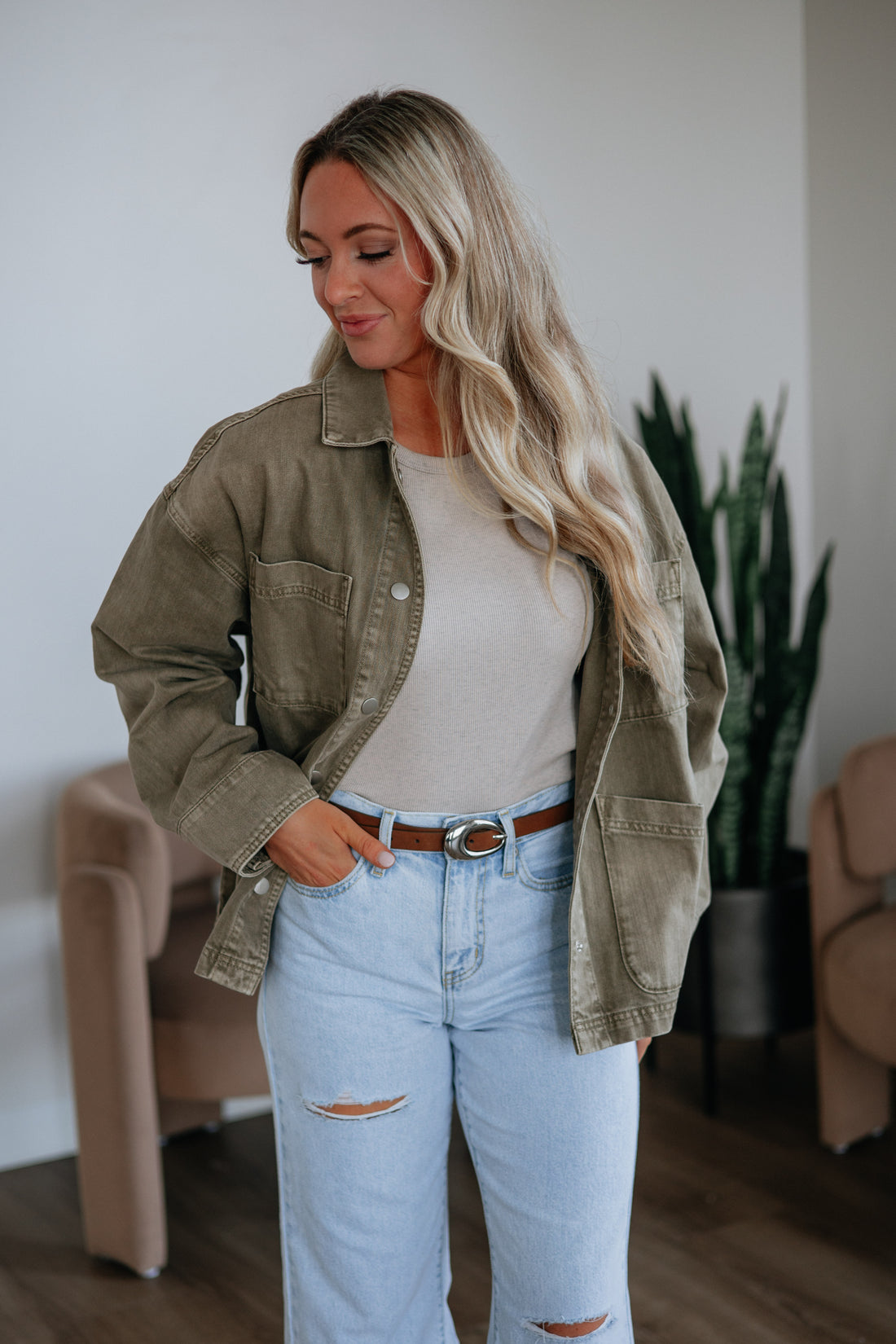 Ryenne Washed Jacket