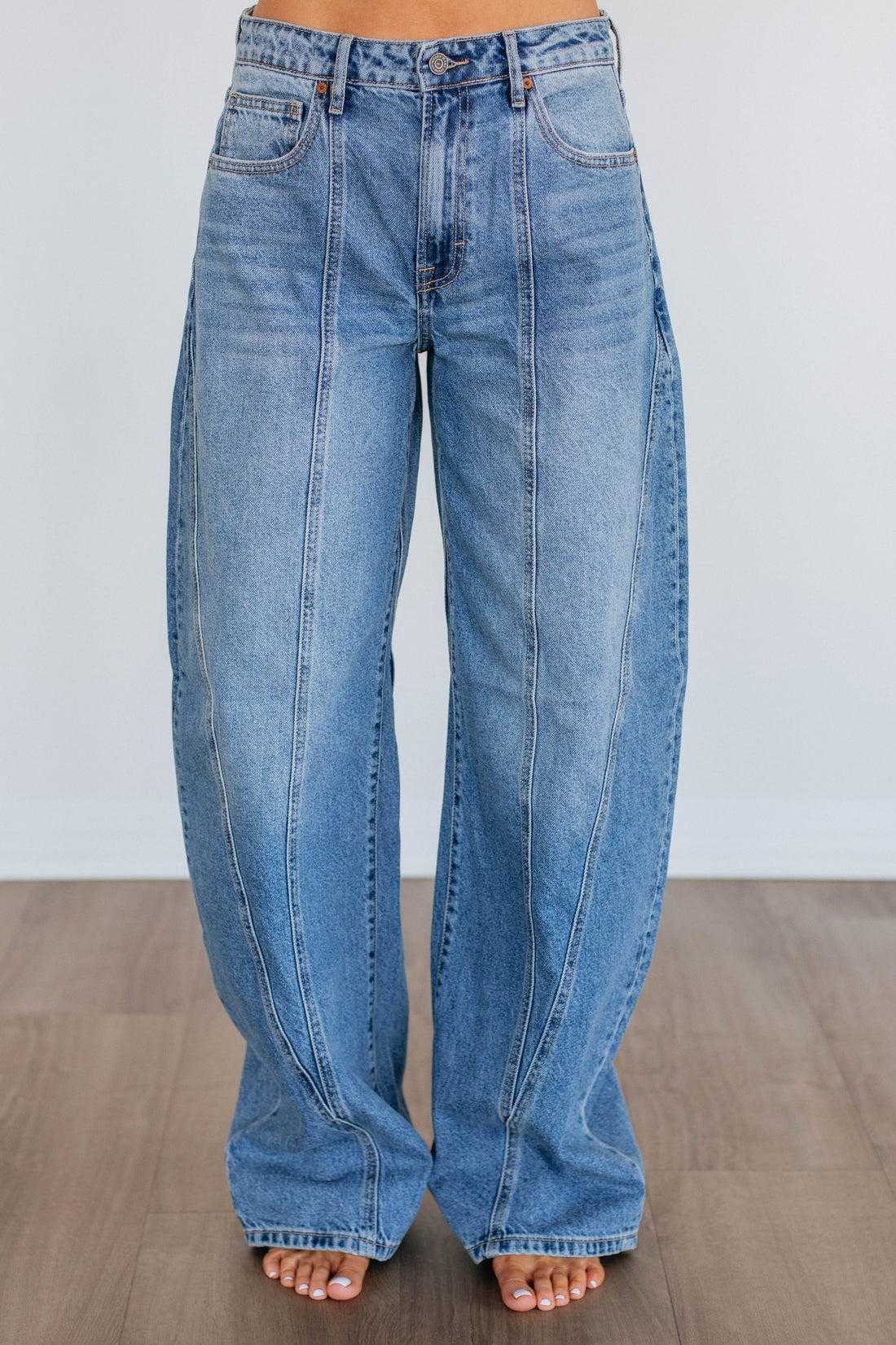 Sammie Hidden Jeans - Medium Wash