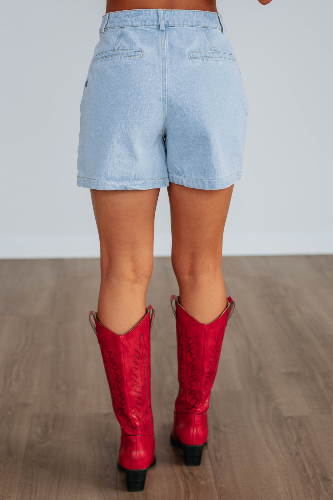 Sawyer Denim Shorts - Light Wash
