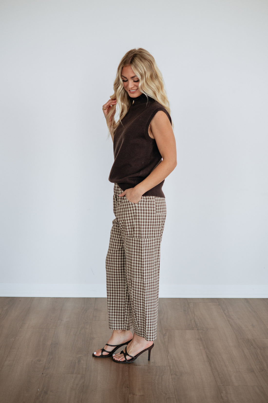 Benton Gingham Pants