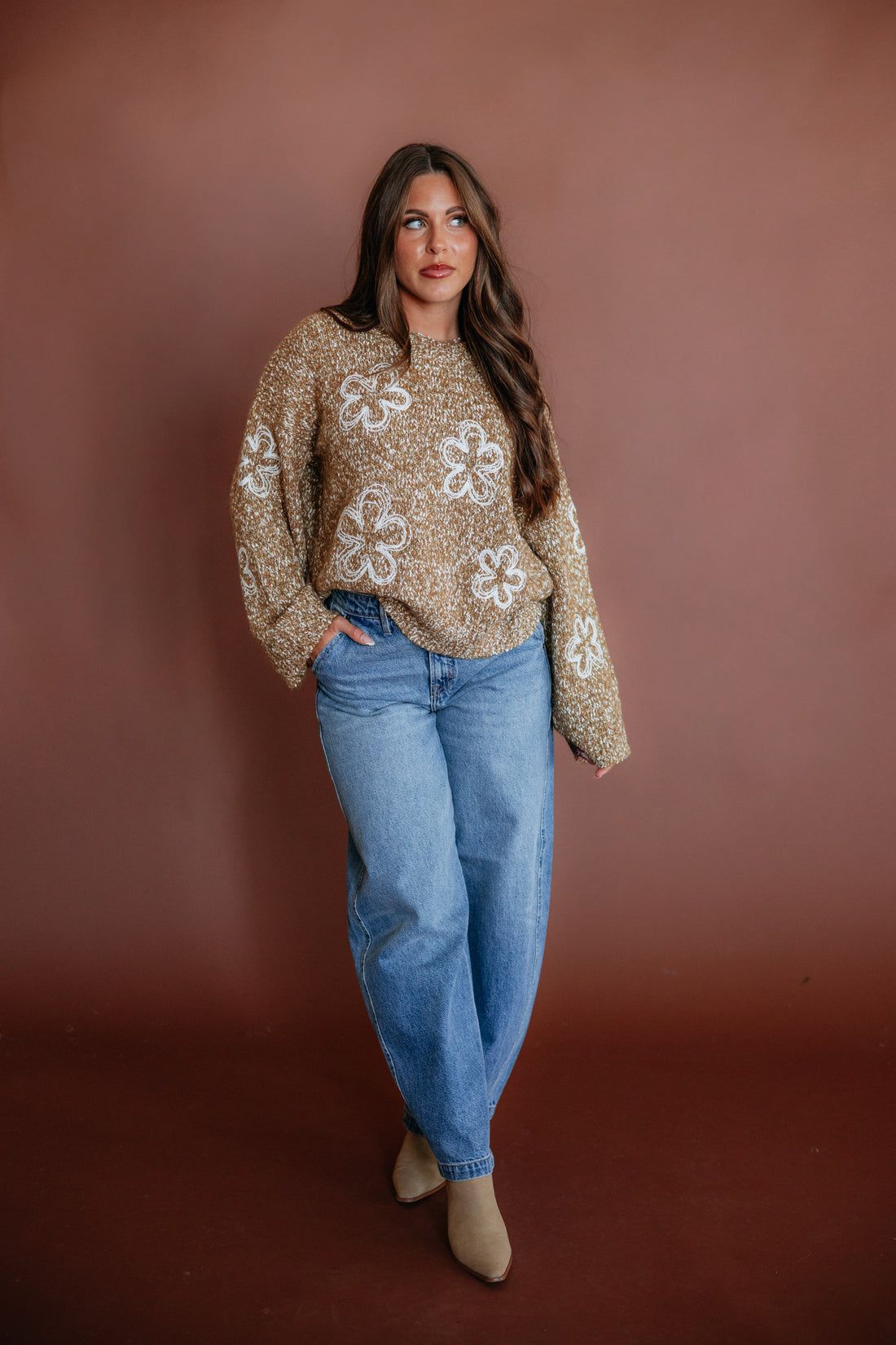 Floral Fever Sweater