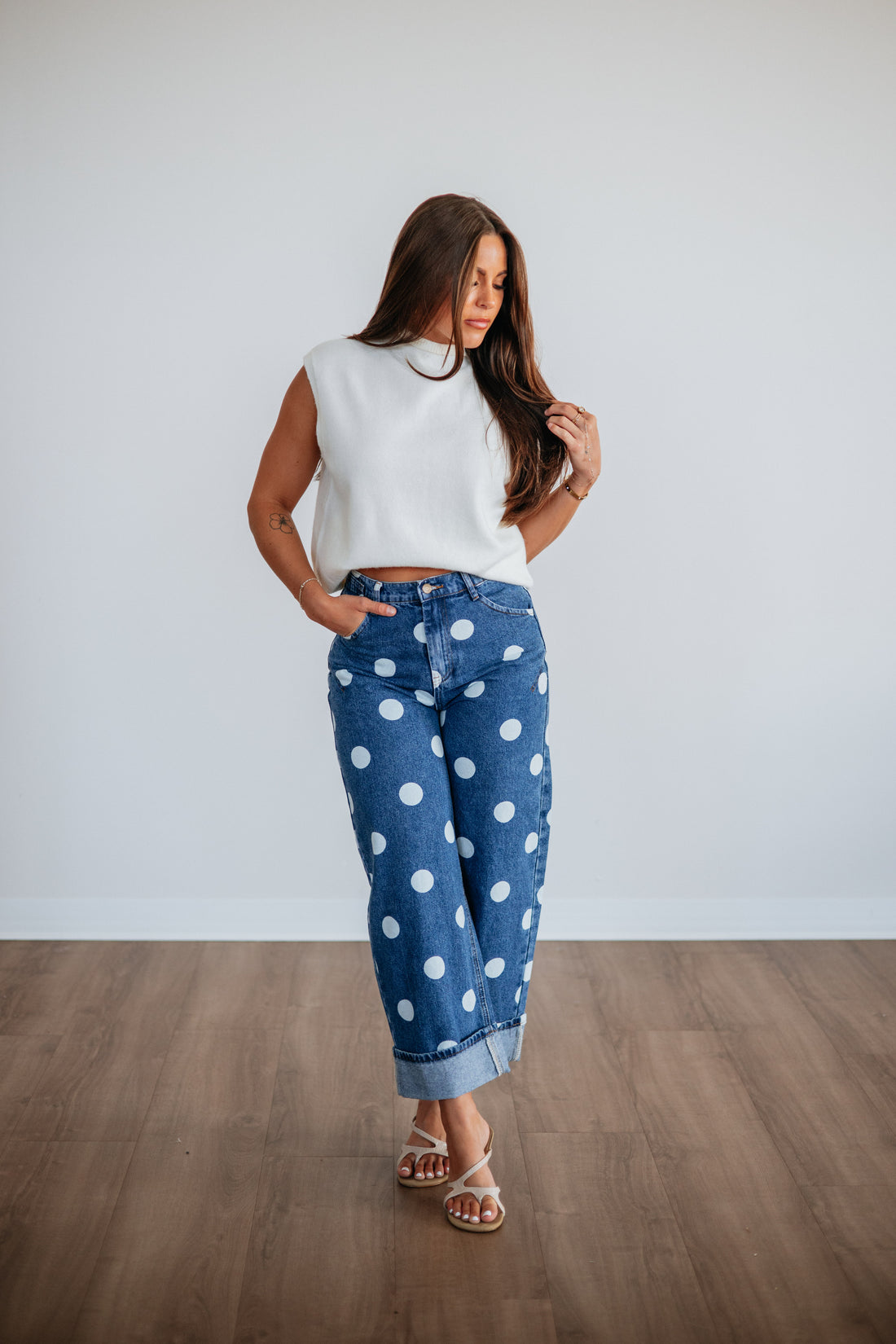 Dottie Denim Pants