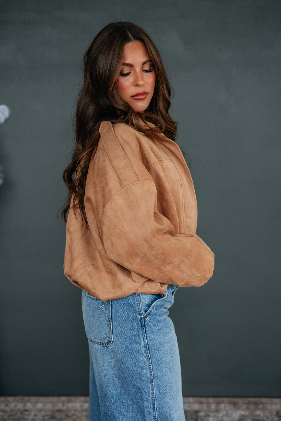 Nayla Suede Jacket