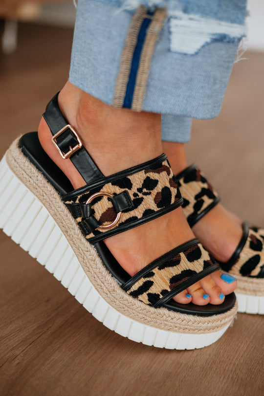 Cheetah Chic Wedges