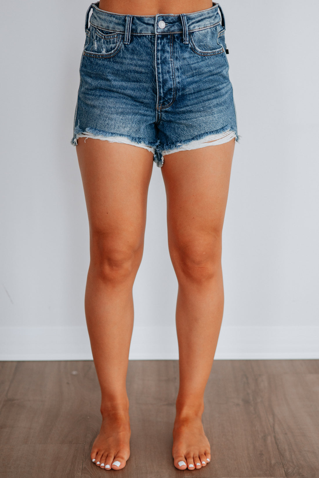 Haley Judy Blue Shorts