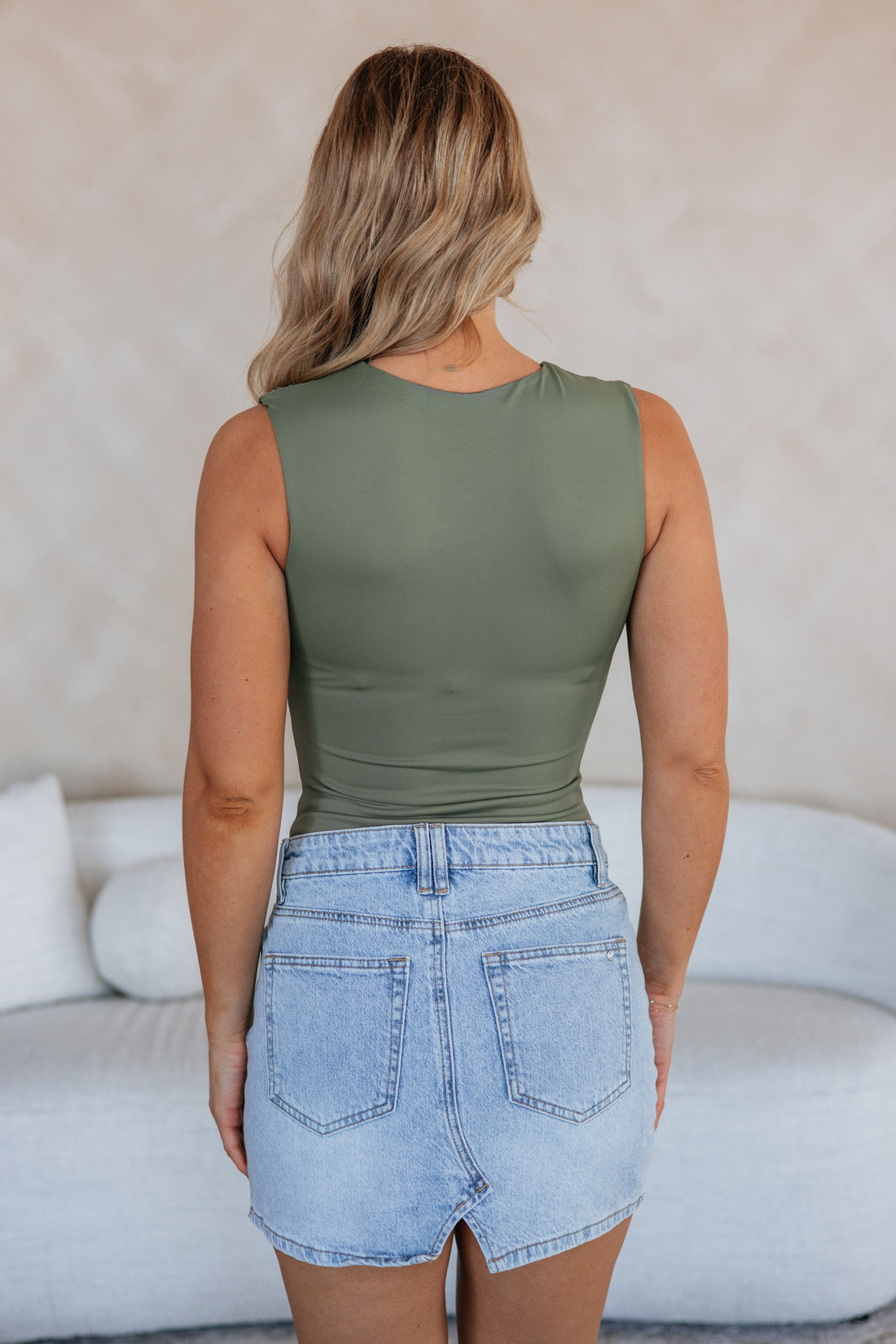Kimberly Mica Denim Skirt