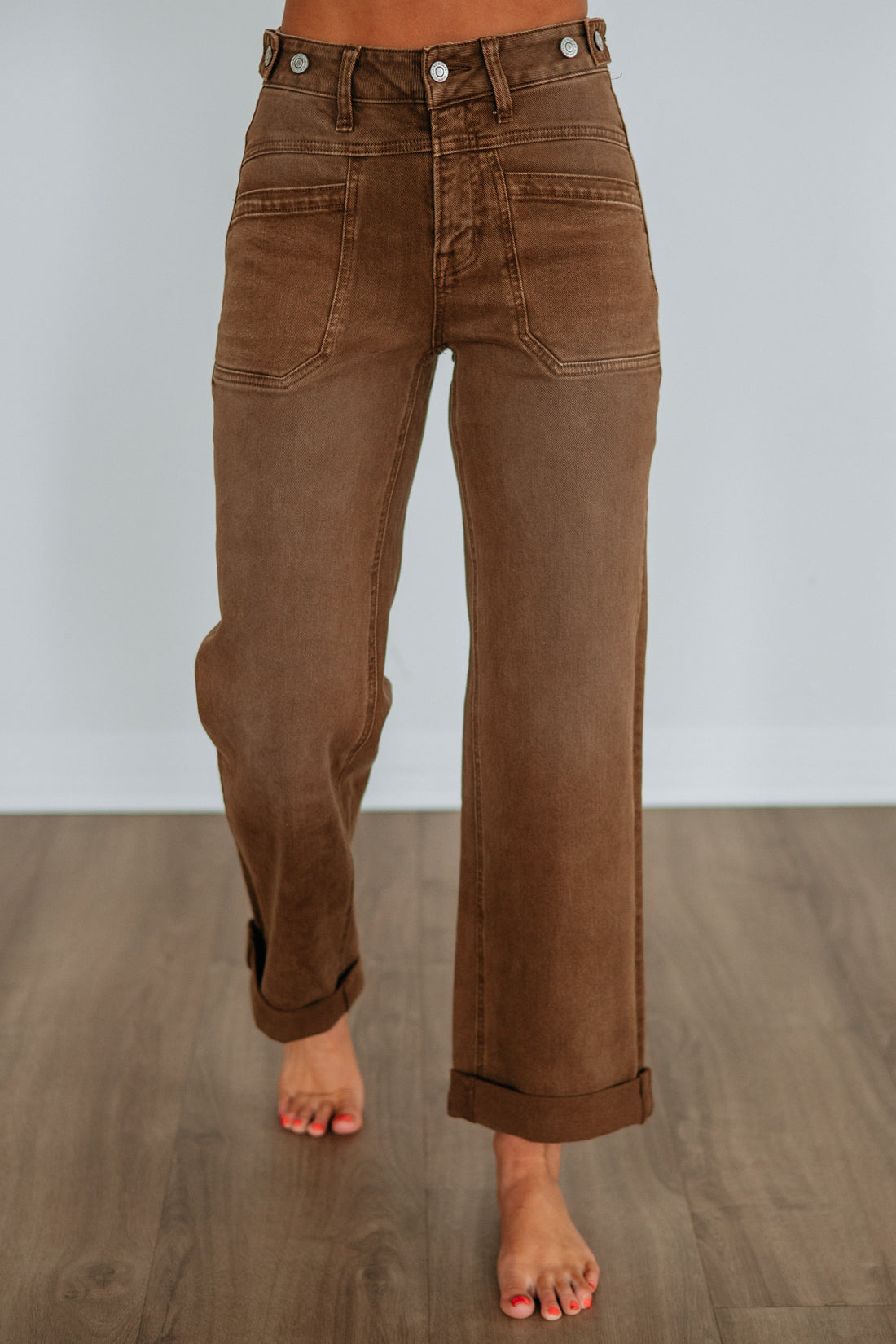 Dayna Flying Monkey Jeans - Coffee