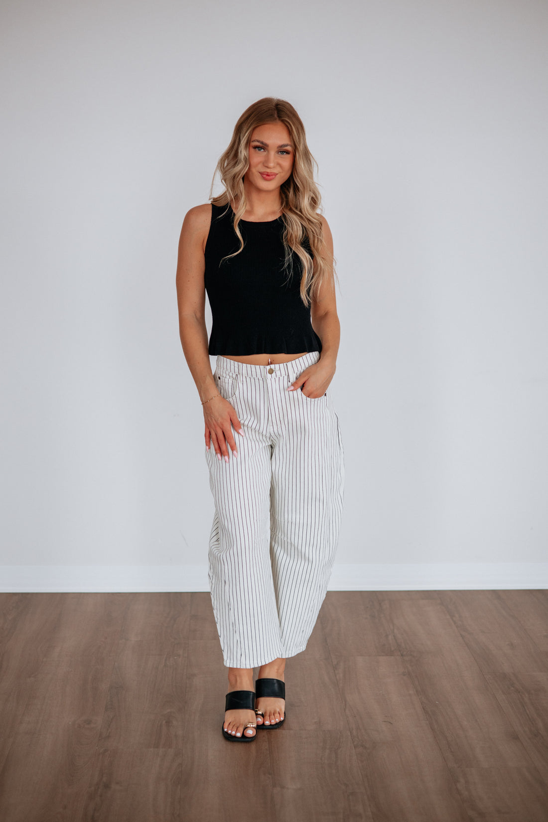 Hudson Striped Pants