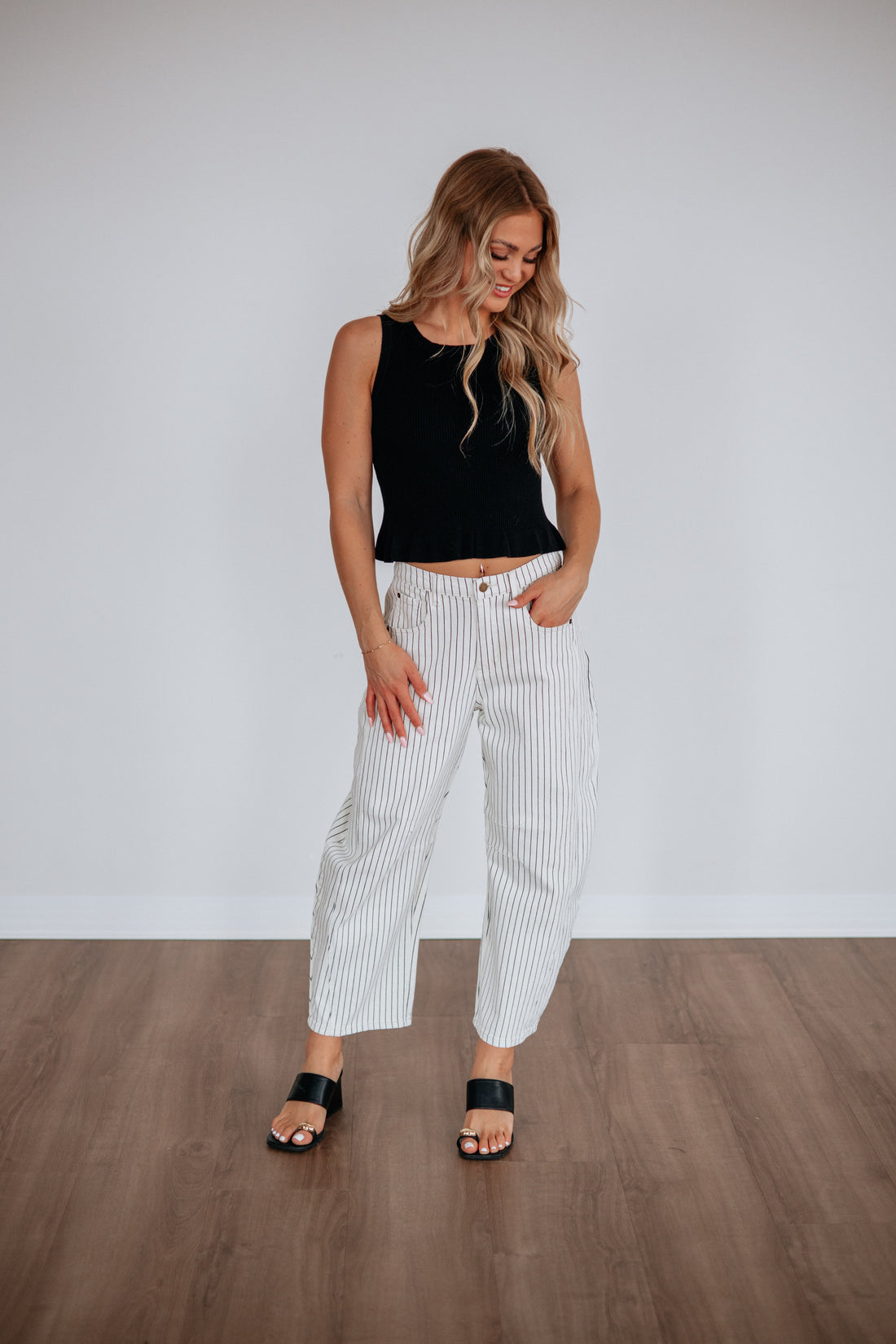 Hudson Striped Pants