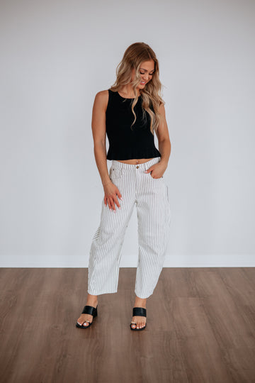 Hudson Striped Pants