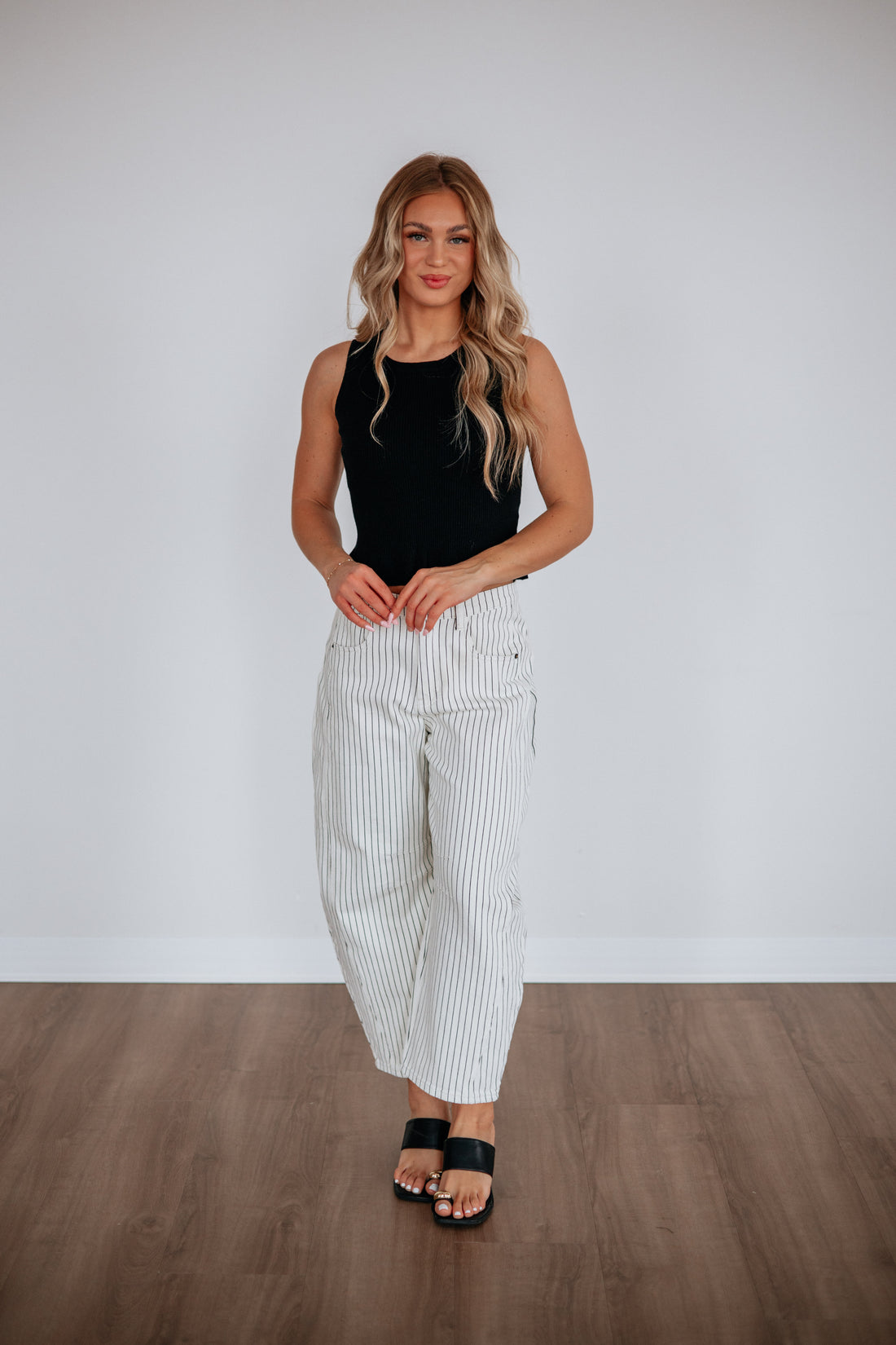 Hudson Striped Pants