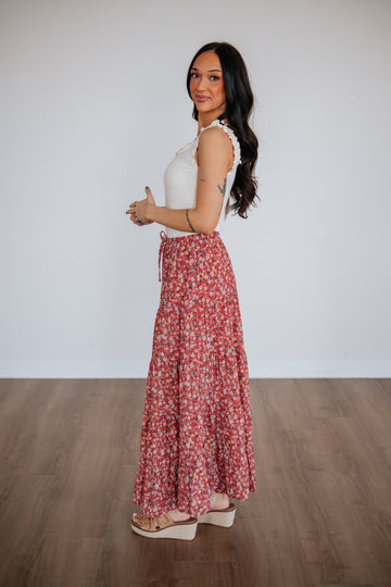 Hyacinth Floral Skirt