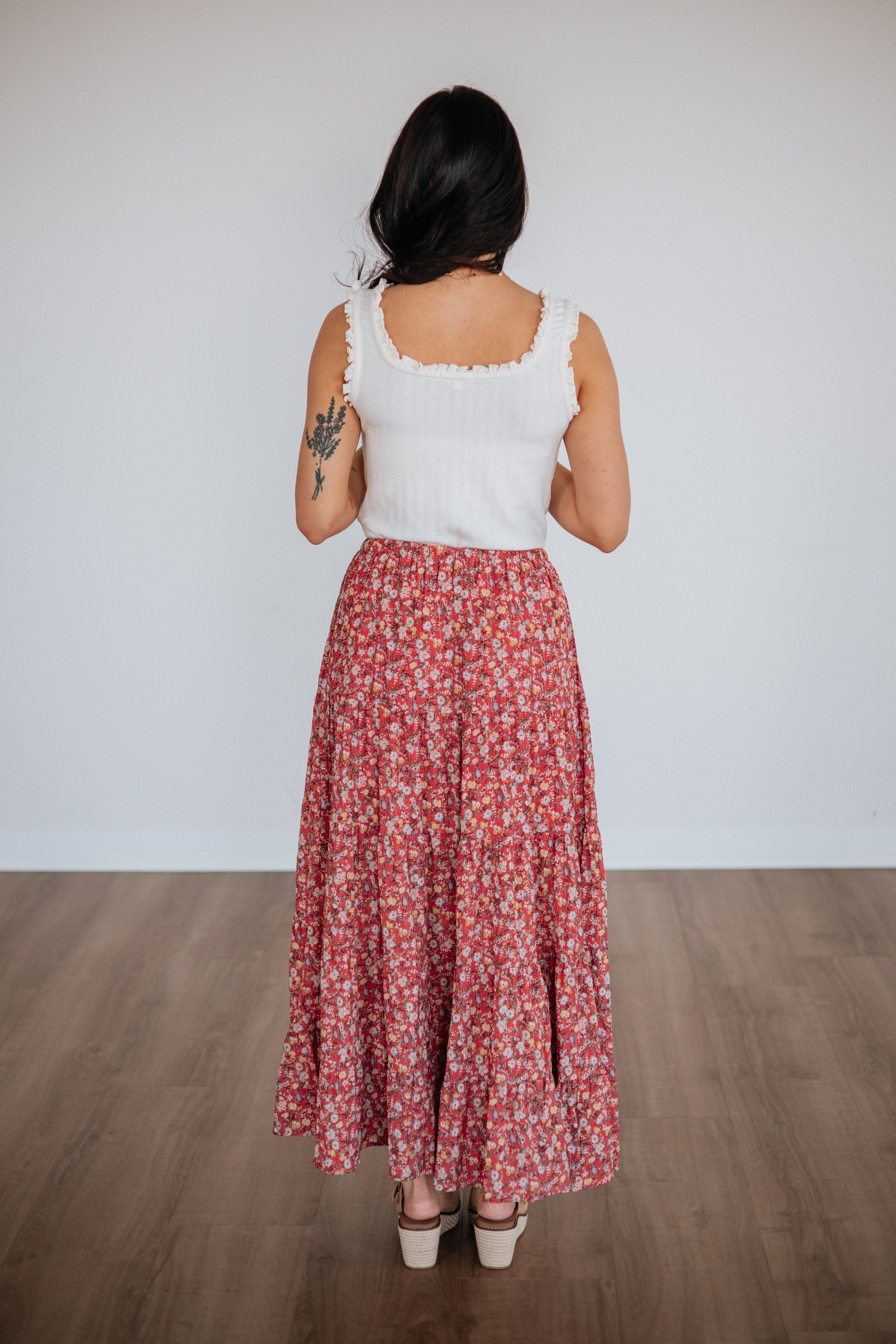 Hyacinth Floral Skirt