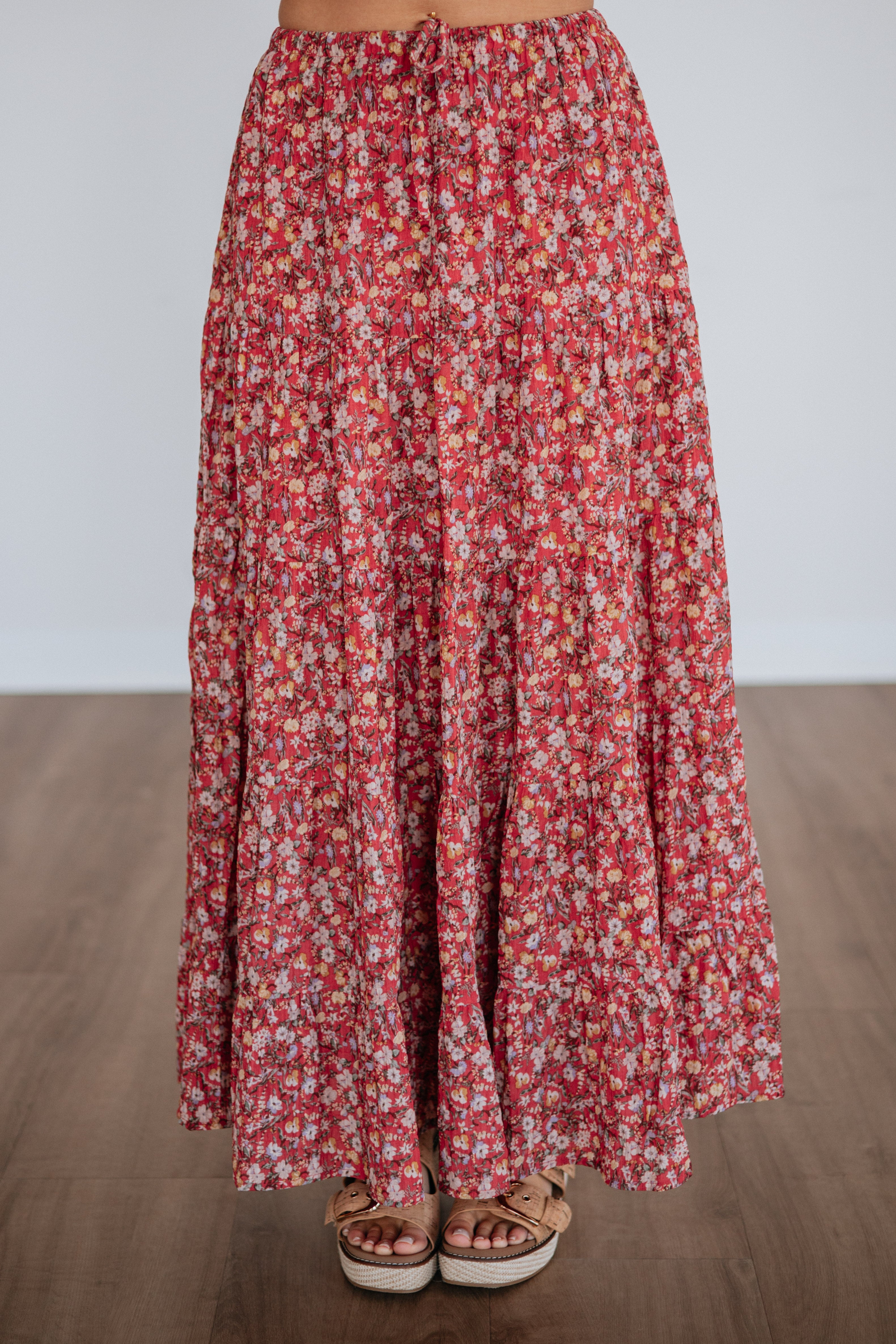 Hyacinth Floral Skirt