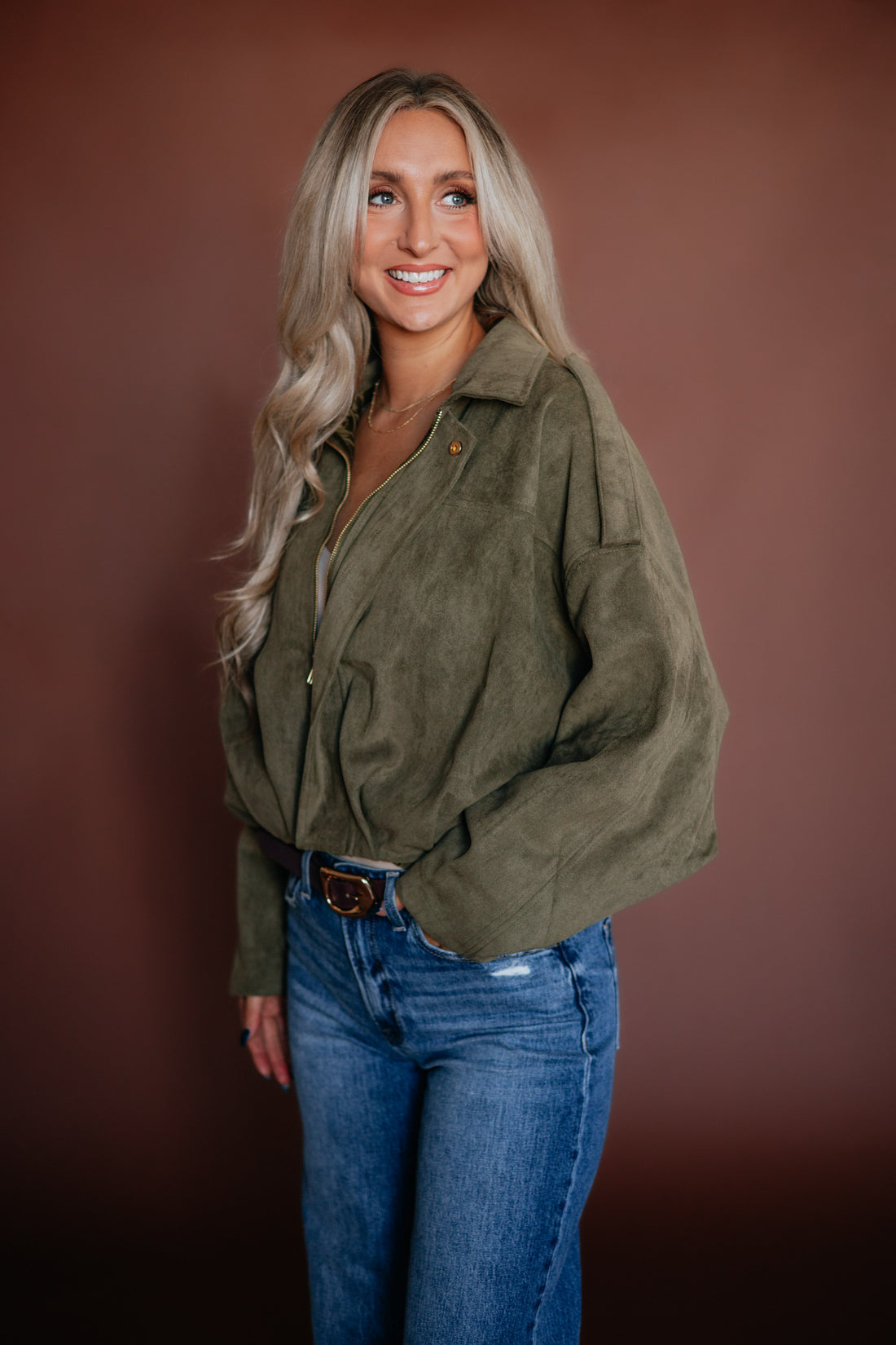 Shaya Suede Jacket