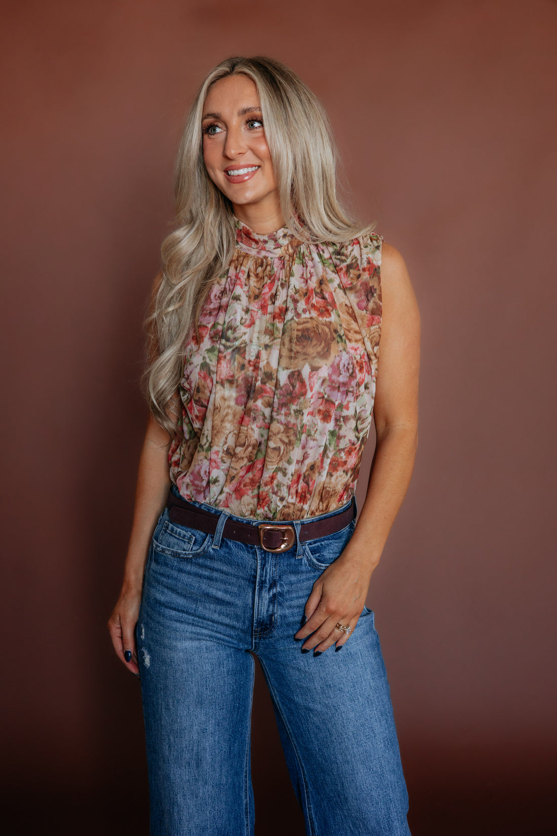 Lenaya Floral Bodysuit