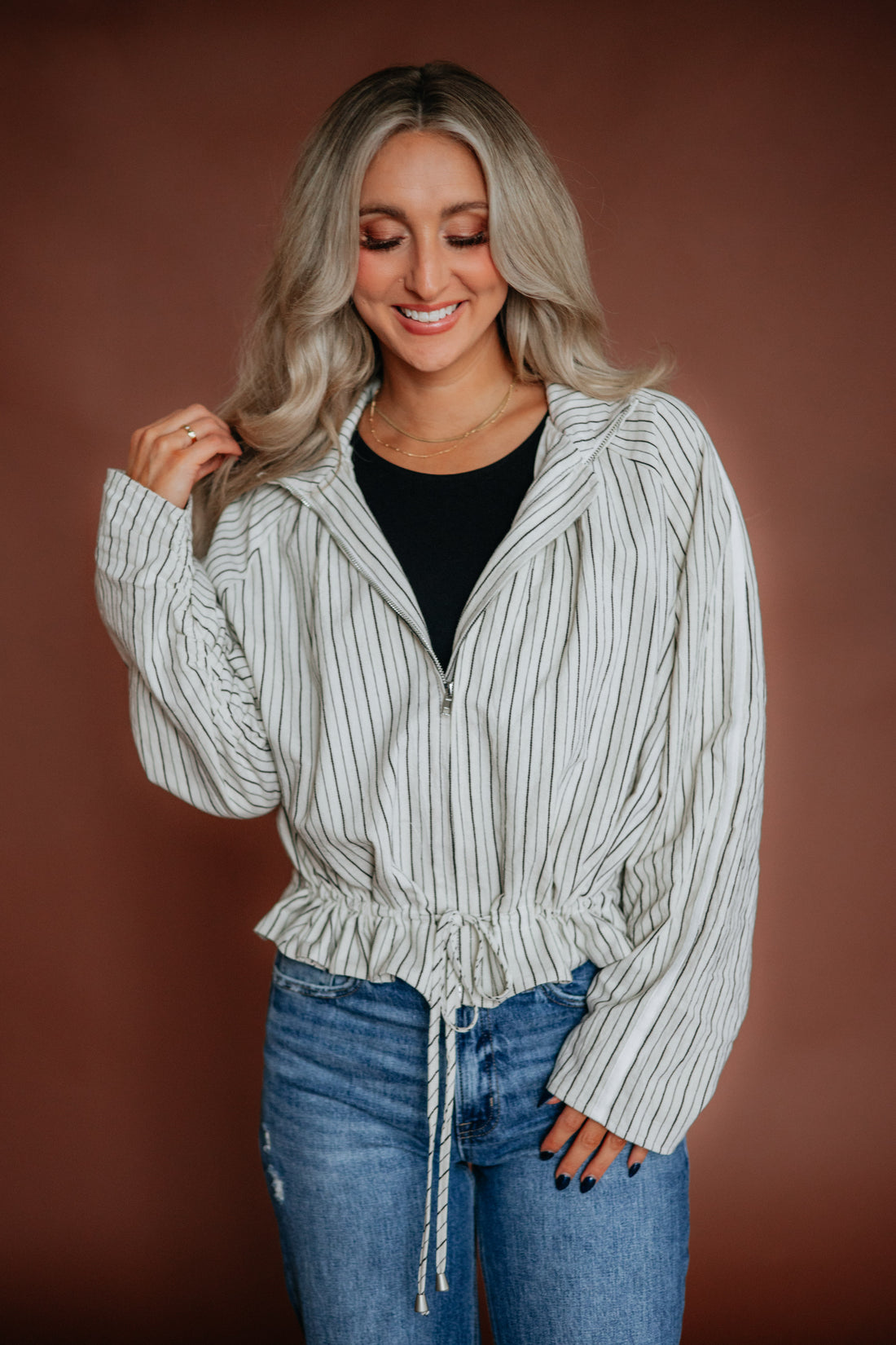 Lukea Striped Jacket