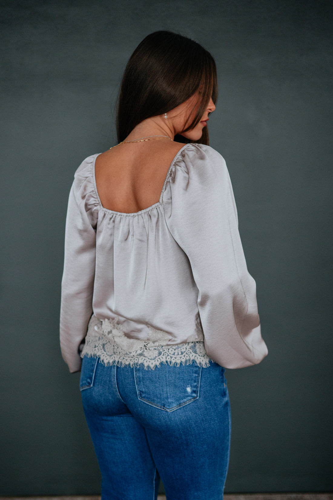 Samira Satin Blouse