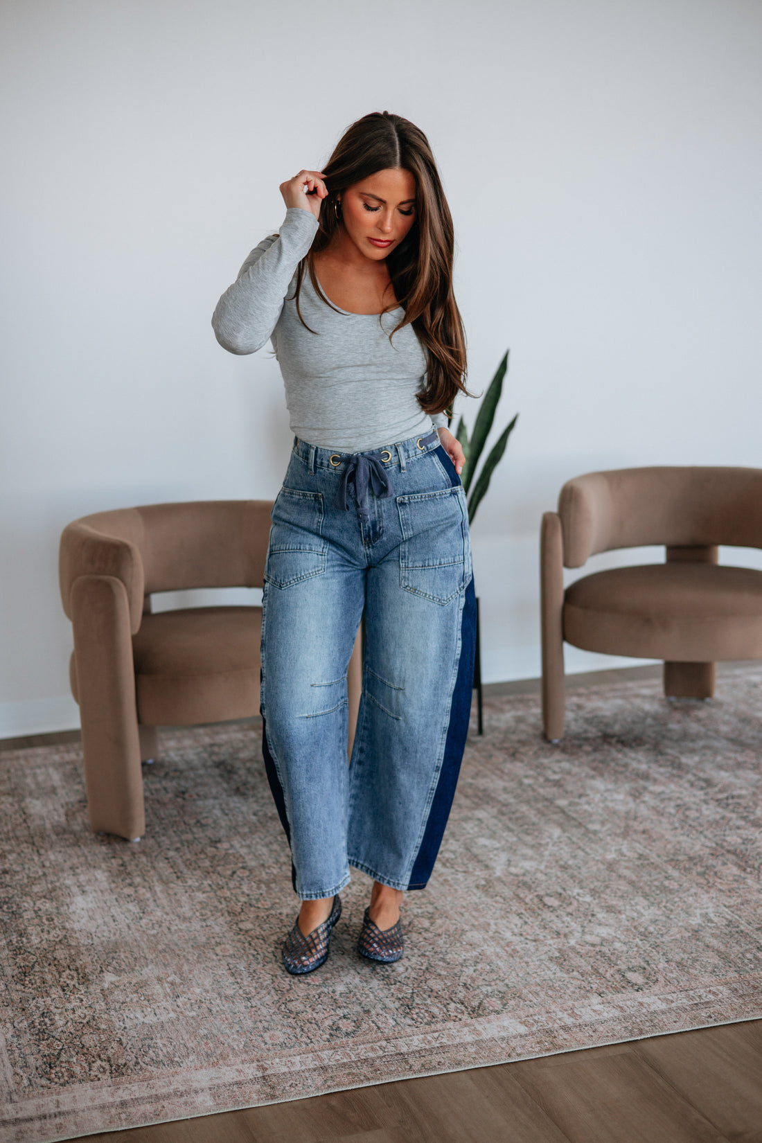 Lindie Denim Pants