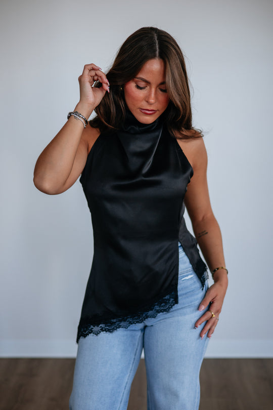 Gabrianna Satin Top