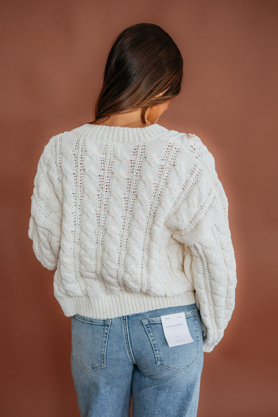 Miriam Cable Knit Sweater