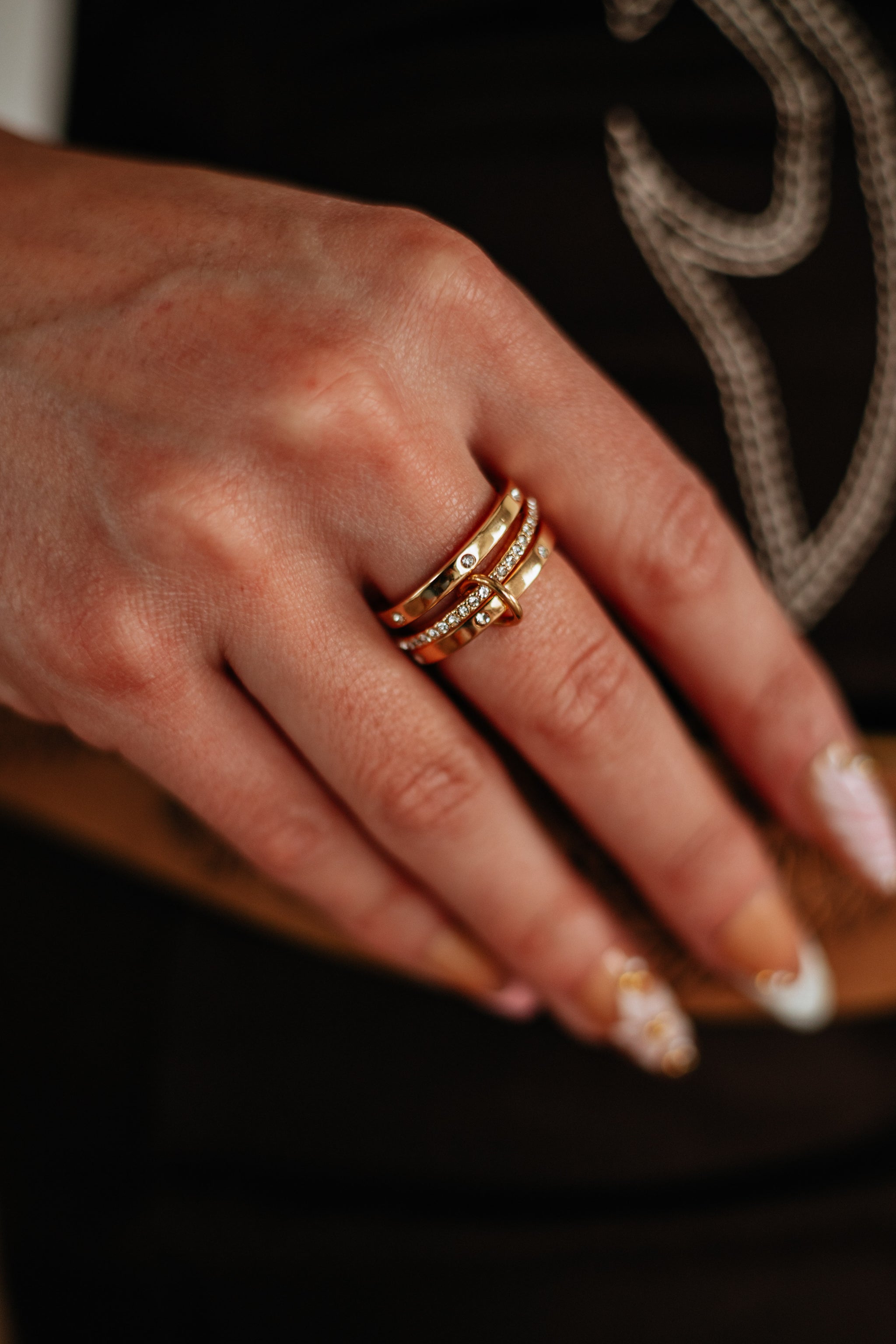 Surie Studded Ring