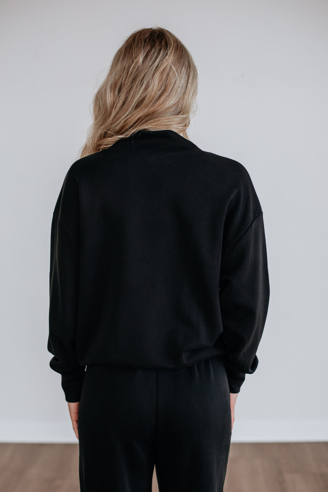 Teleri Lounge Top - Washed Black