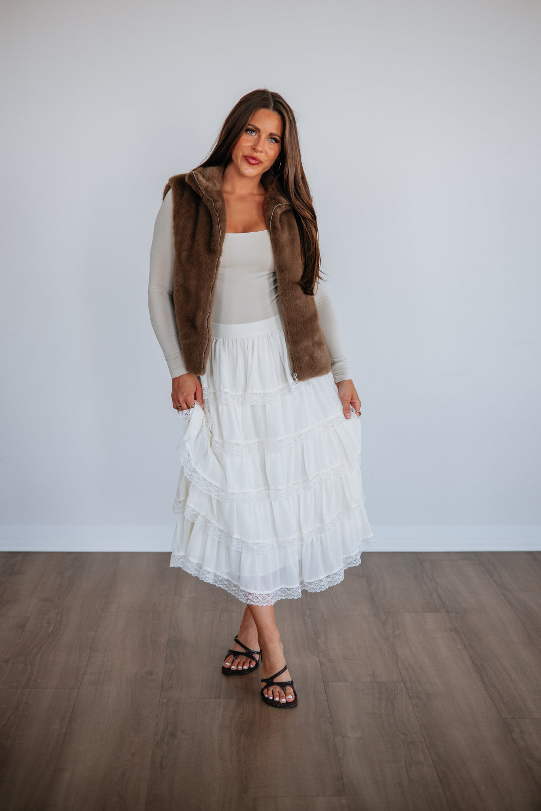 Merlana Tiered Skirt