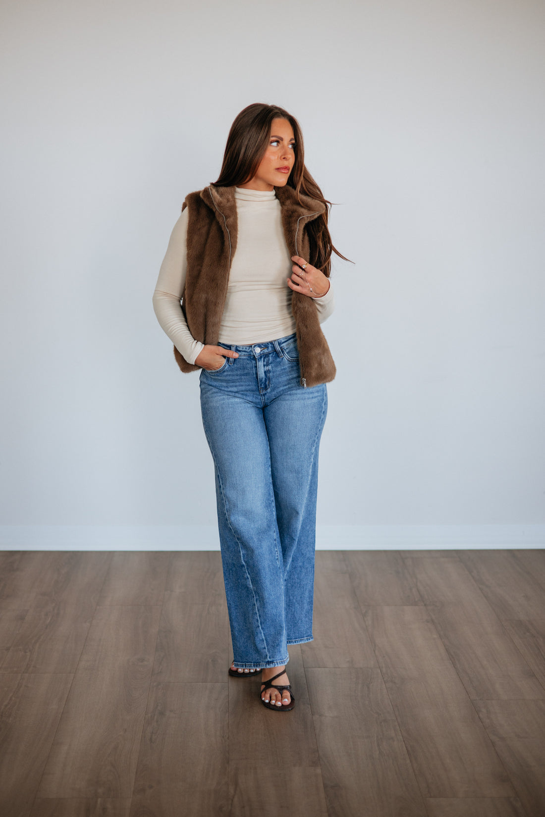 Tawna Fur Vest