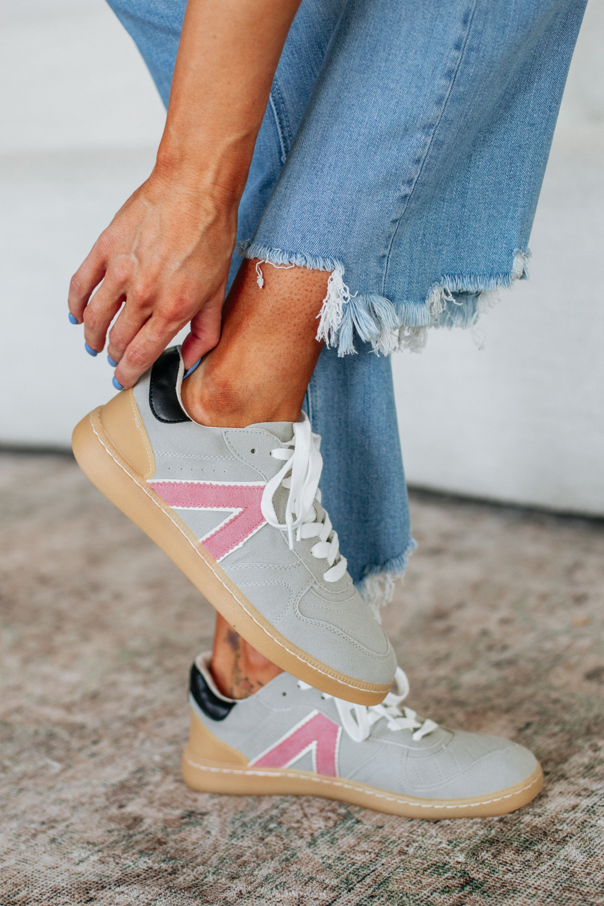 Sole Searching Sneakers - Grey Mix