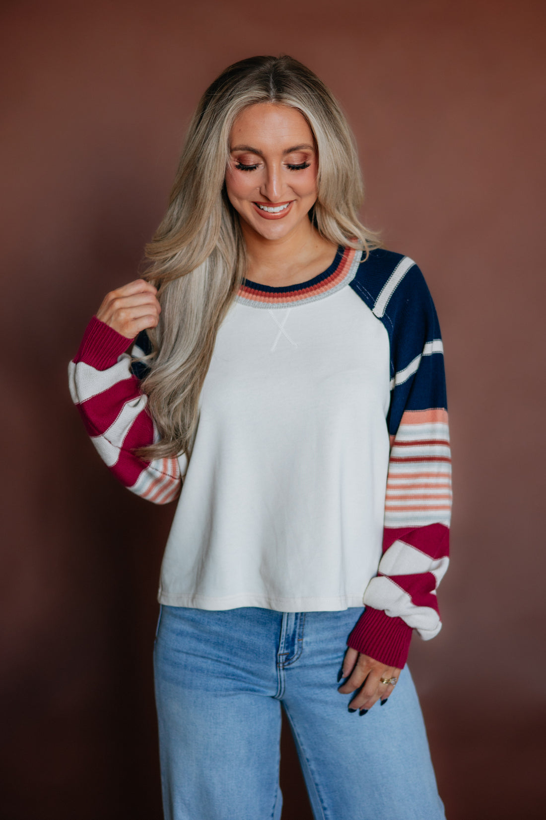 Wrenlee Striped Top