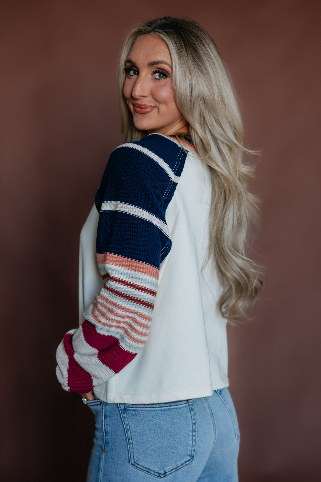 Wrenlee Striped Top
