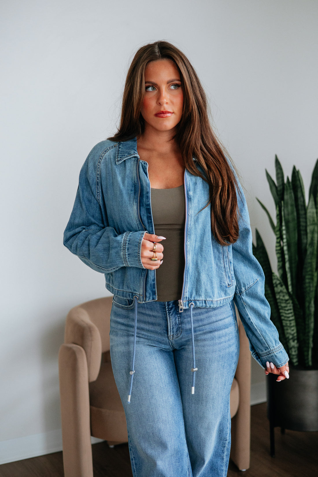 Kyndal Risen Denim Jacket