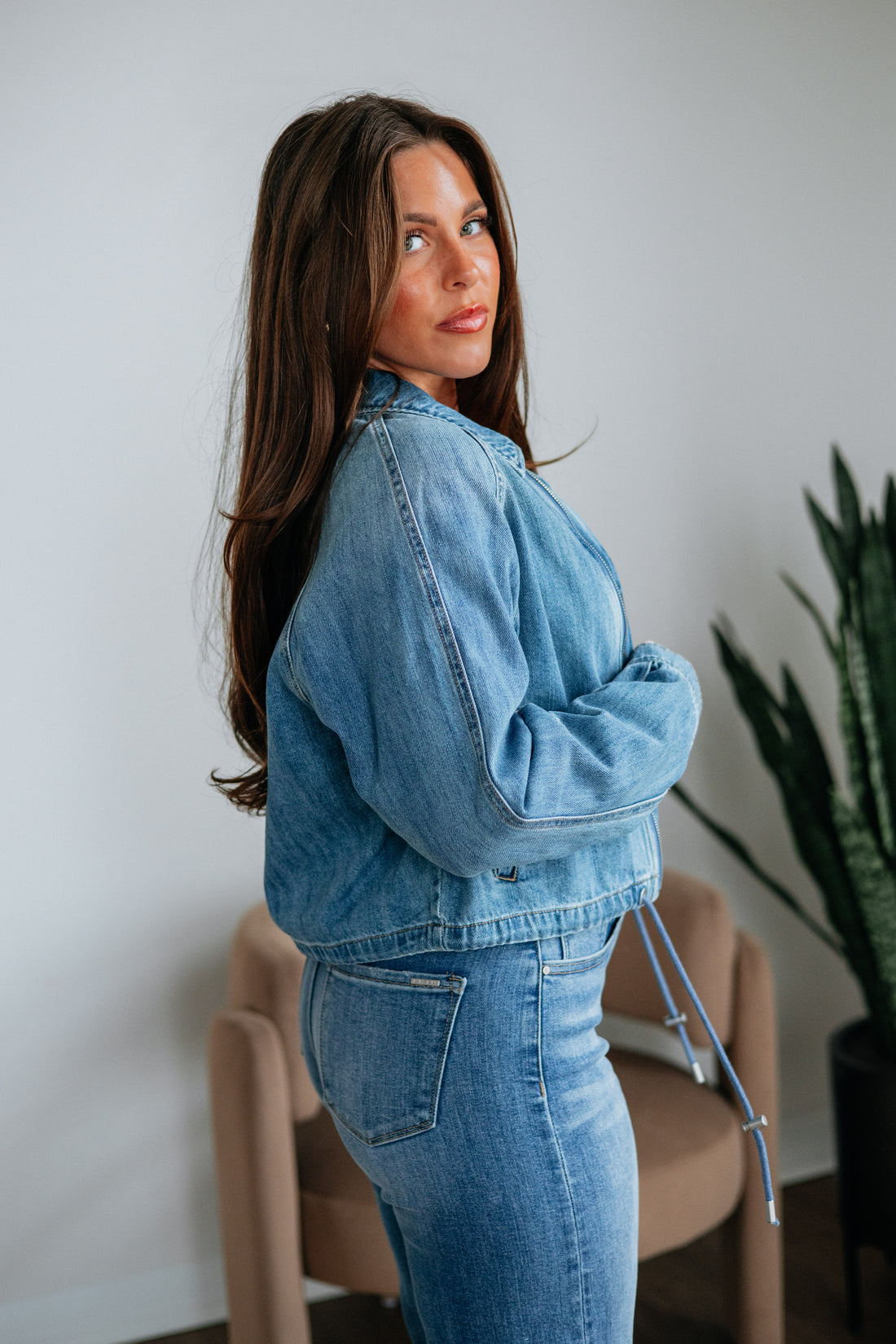 Kyndal Risen Denim Jacket