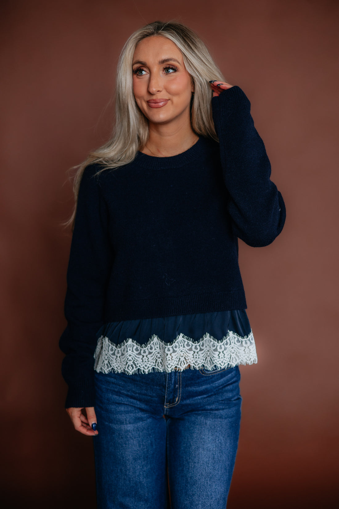 Damia Contrast Sweater