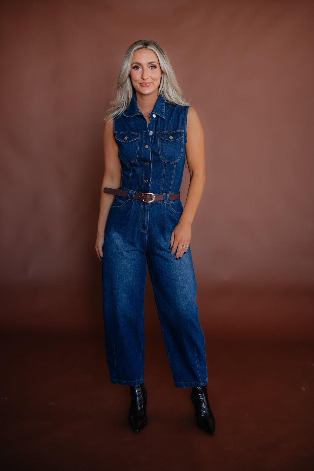 Taryn Denim Jumpsuit