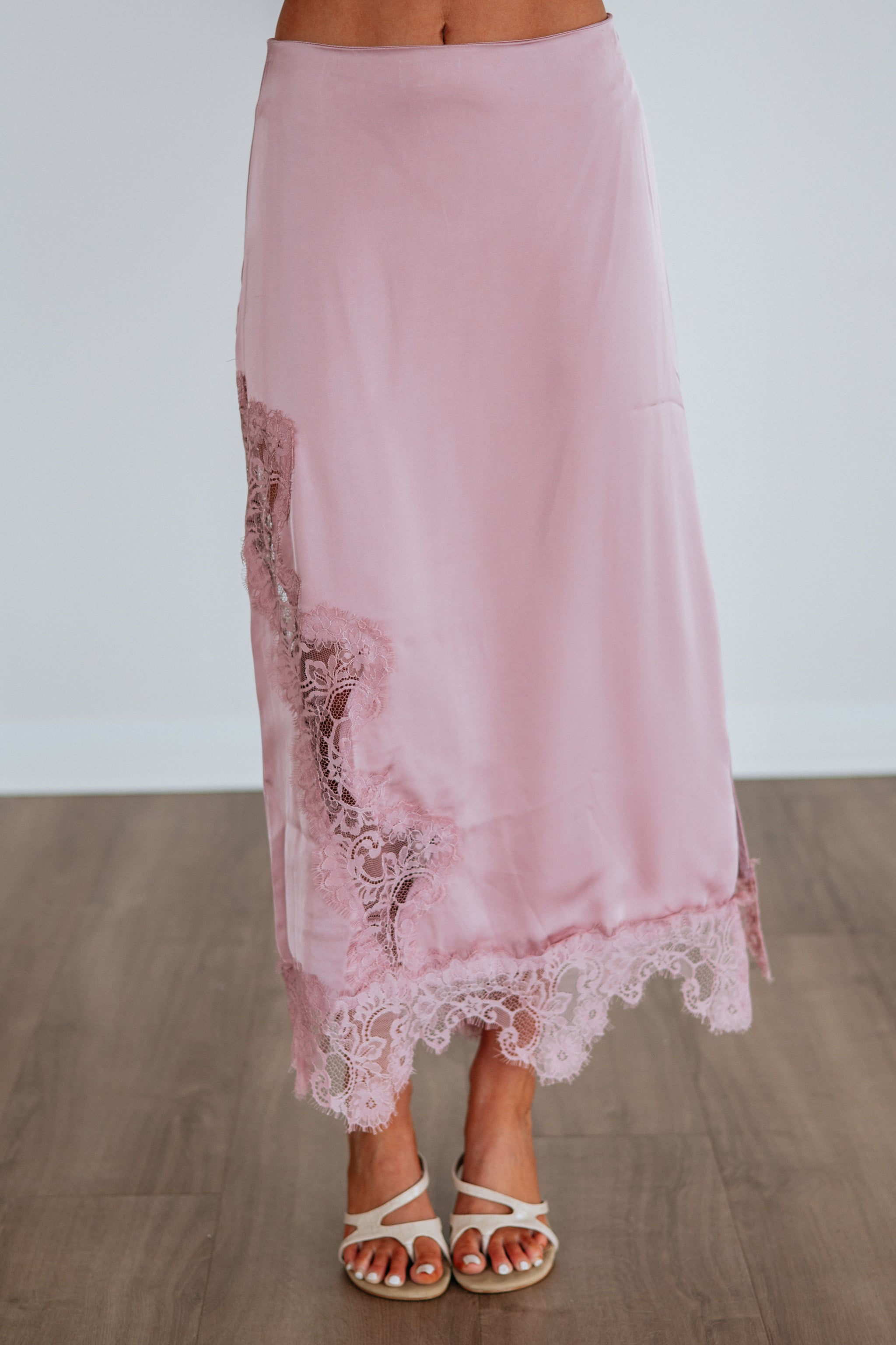 Lizabeth Satin Skirt