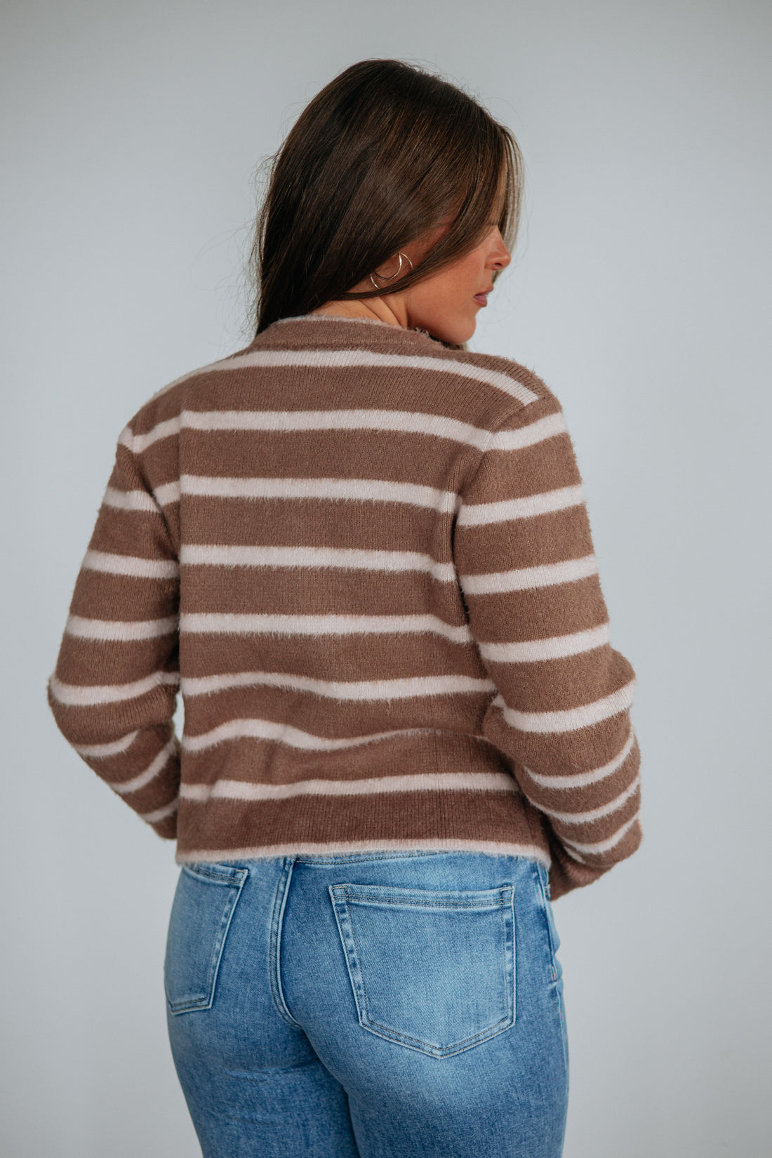 Monroe Striped Cardigan