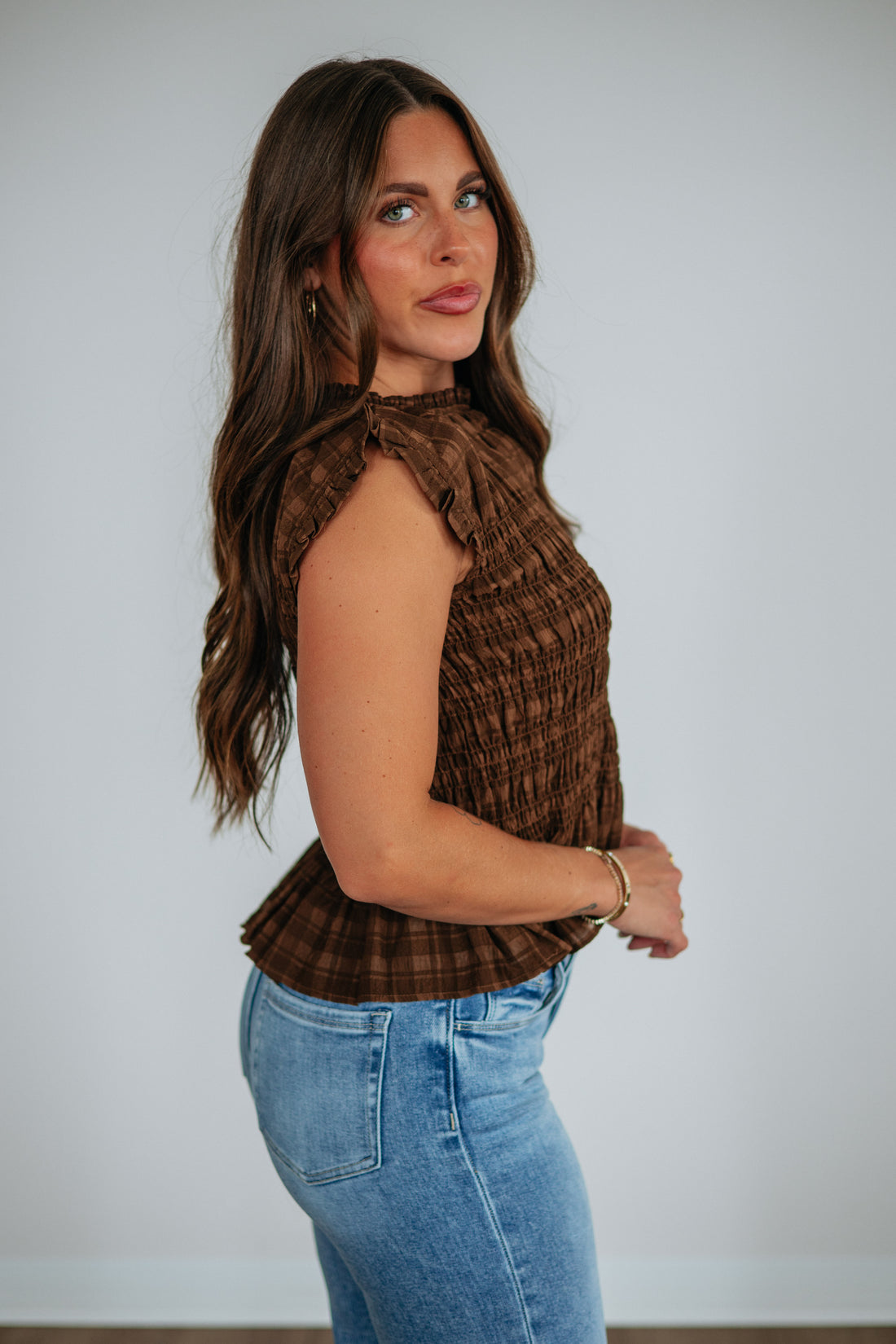 Emmaly Peplum Top