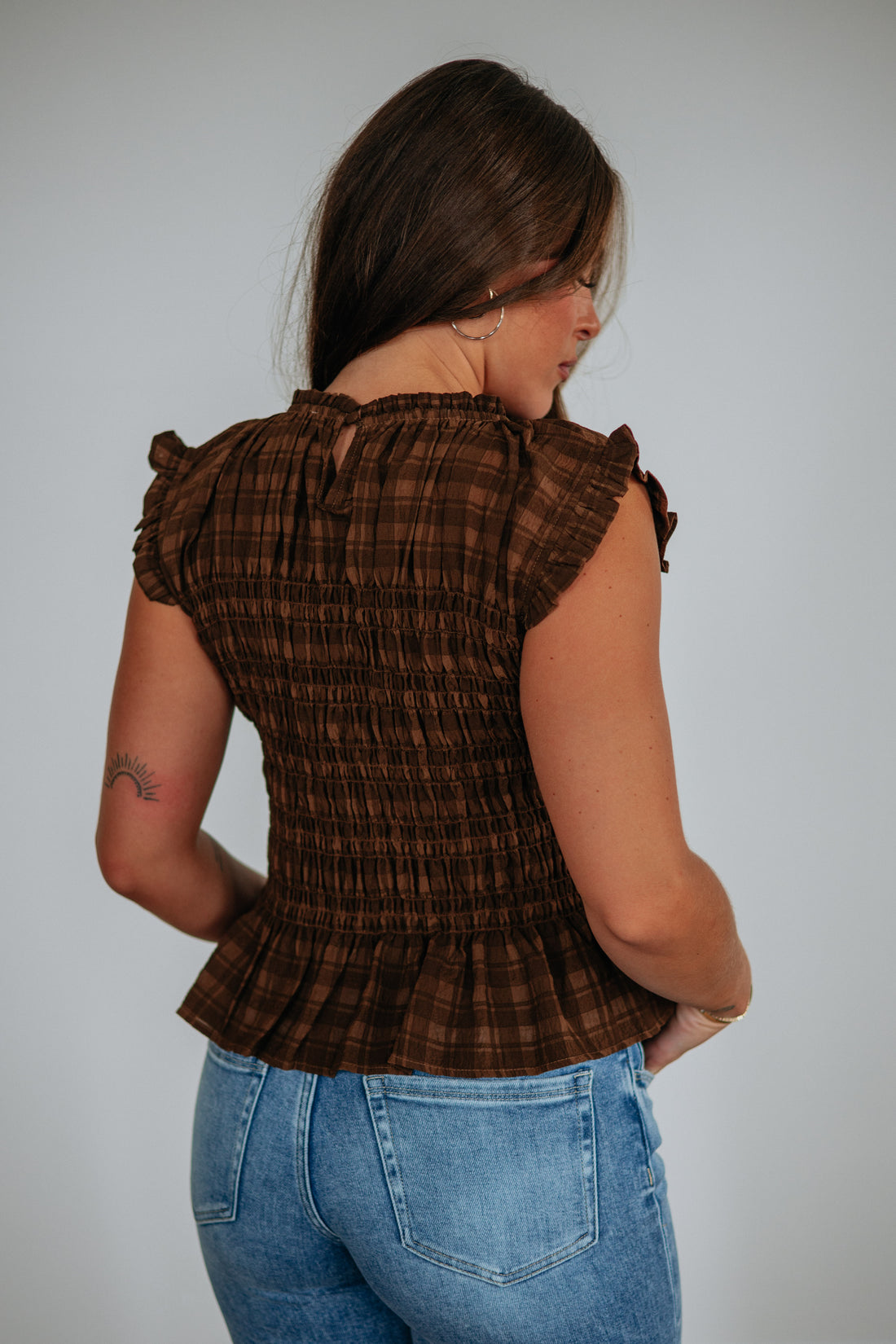 Emmaly Peplum Top