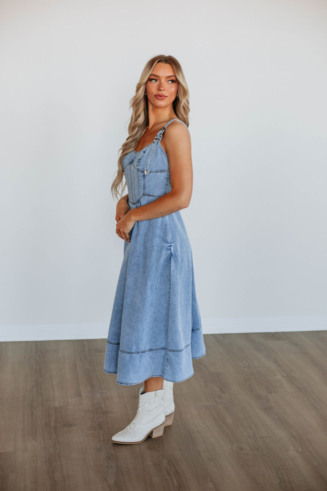 Thya Denim Dress