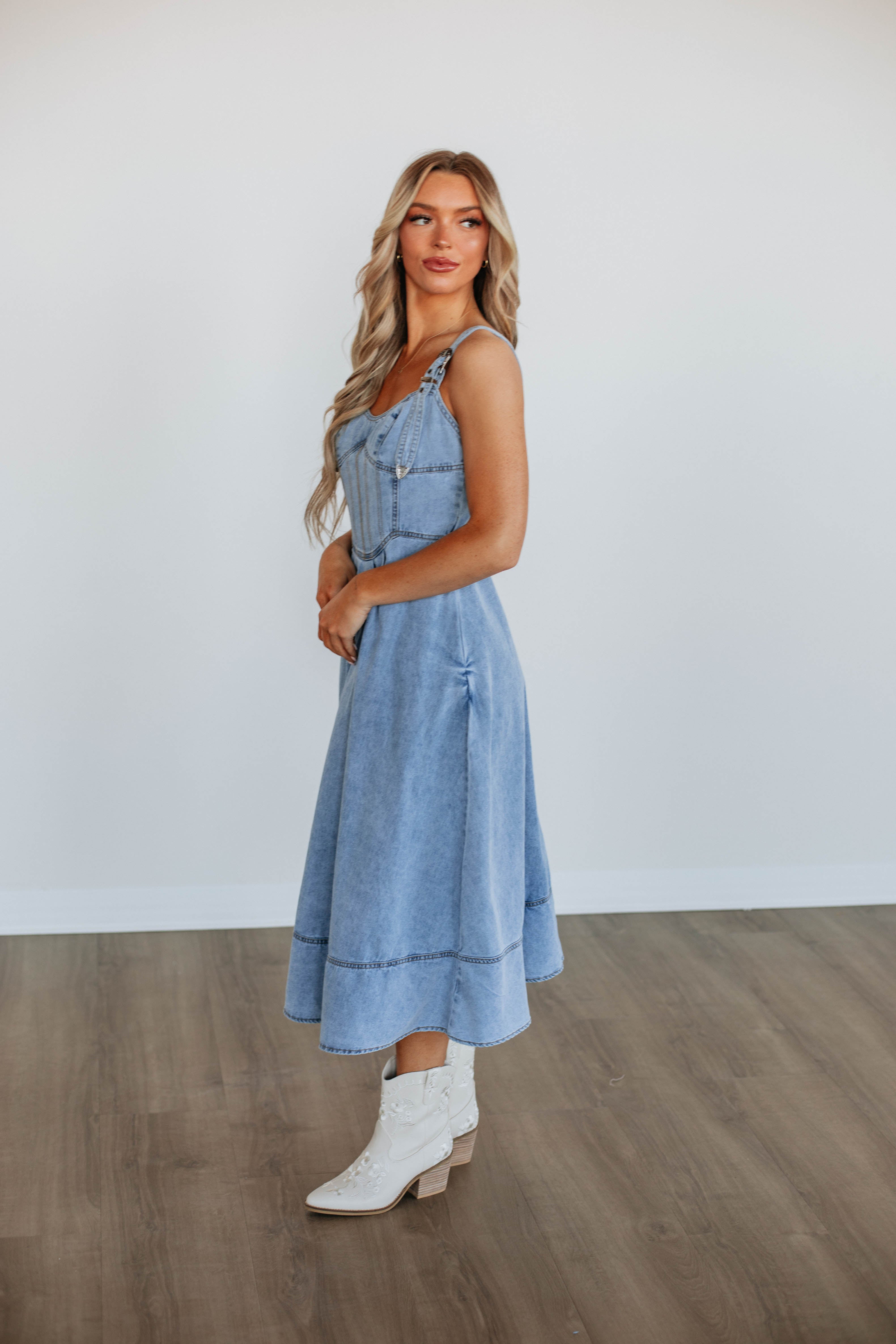 Thya Denim Dress