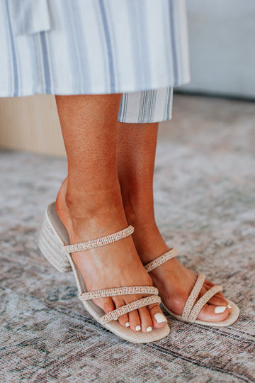 Trending Now Heels - Natural