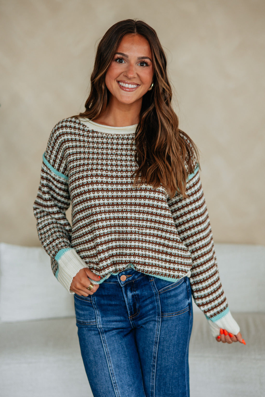 Bronwen Striped Sweater