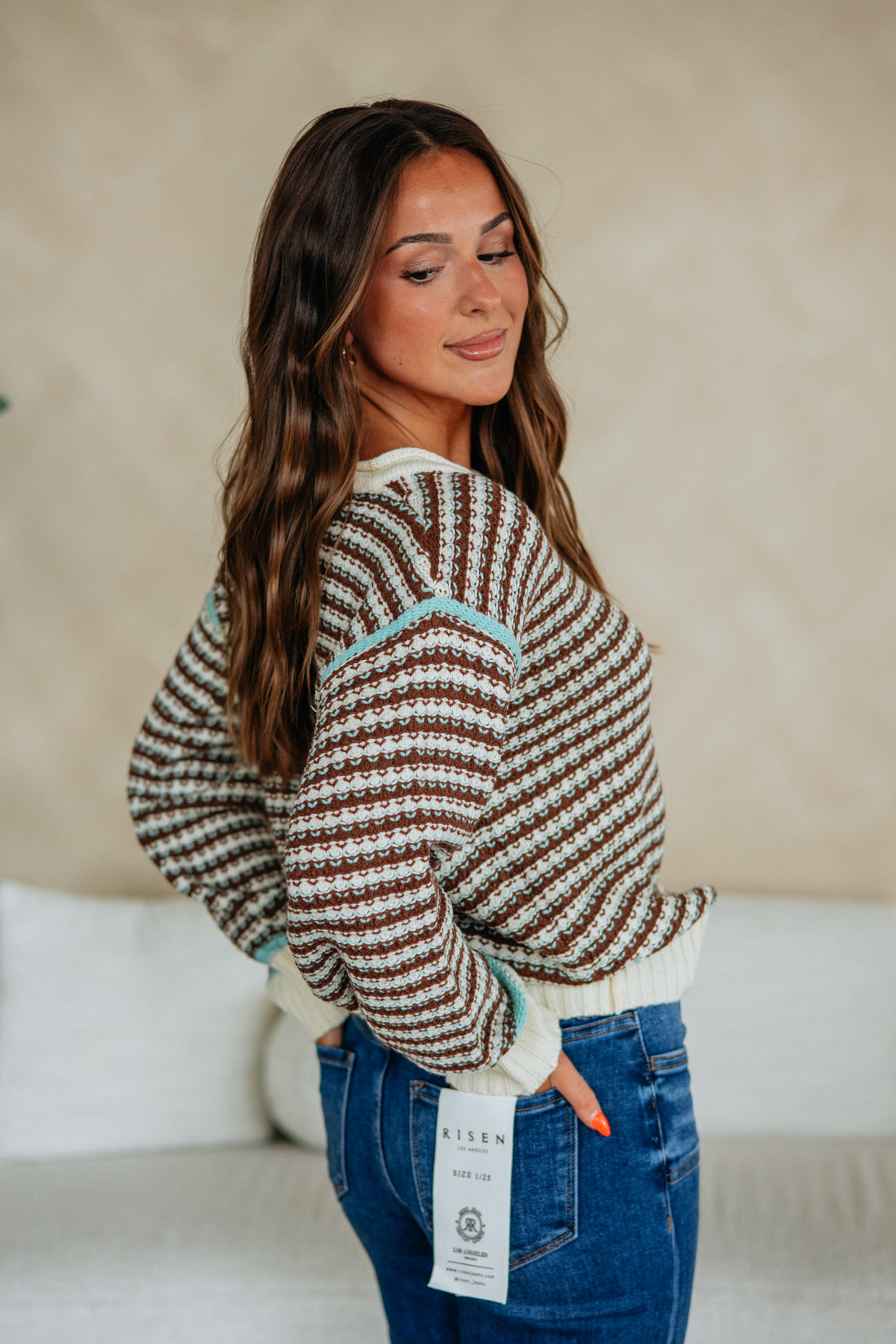 Bronwen Striped Sweater