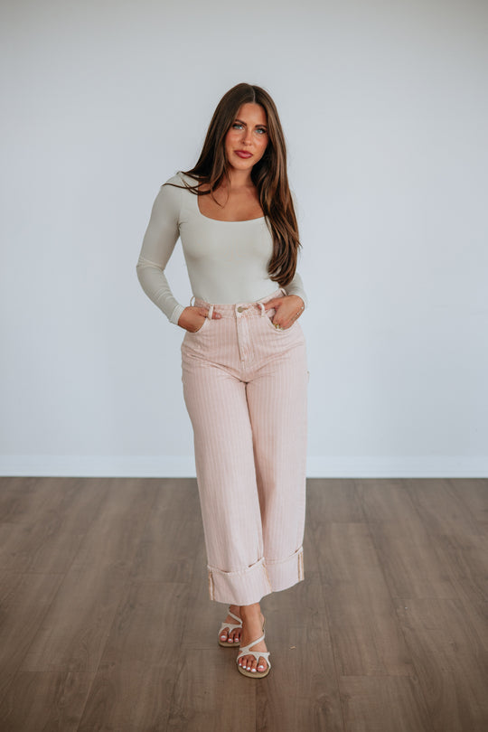 Callan Striped Pants